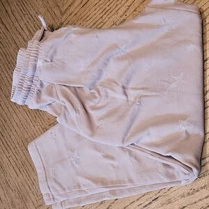 Michael Stars Light Gray Star Joggers Size S